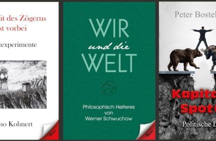 Verlag Kern veröffentlicht drei neue Lyrikbände mit gesellschaftskritischen (Foto: Verlag Kern)