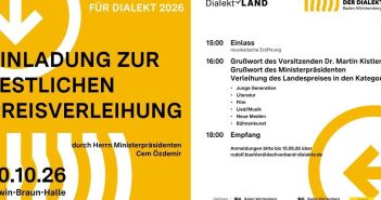 Landesdialektpreis würdigt Oberkirch vielfältige musikalische Mundartprojekte aus sechs (Foto: DDDBW e.V.)